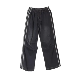 Youthful Cropped Pants with Drawstring Waist
