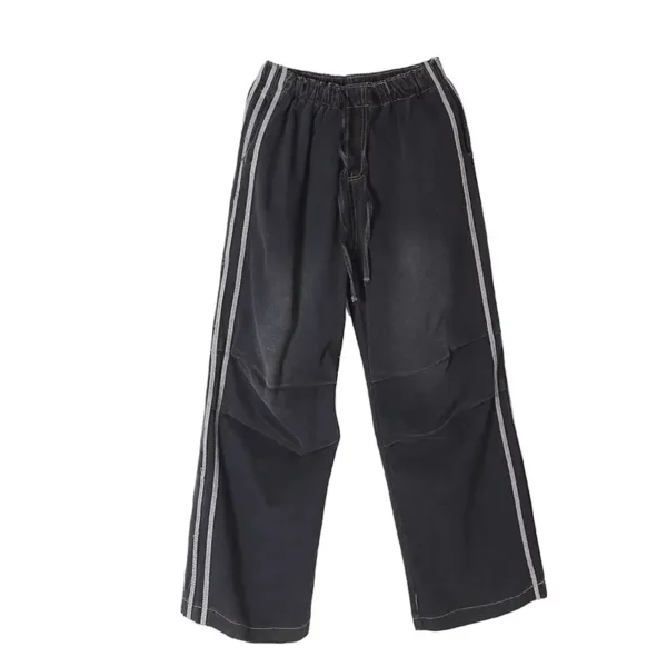 Youthful Cropped Pants with Drawstring Waist