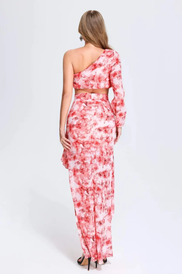 Rilea One Shoulder Printed Set - Image 2