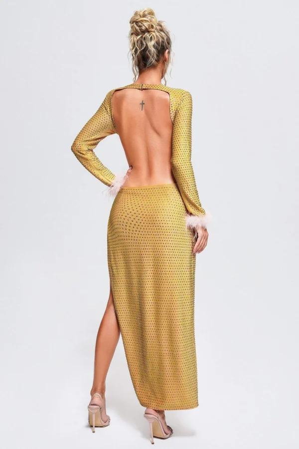 Jaylee Crystal Maxi Dress - Image 2