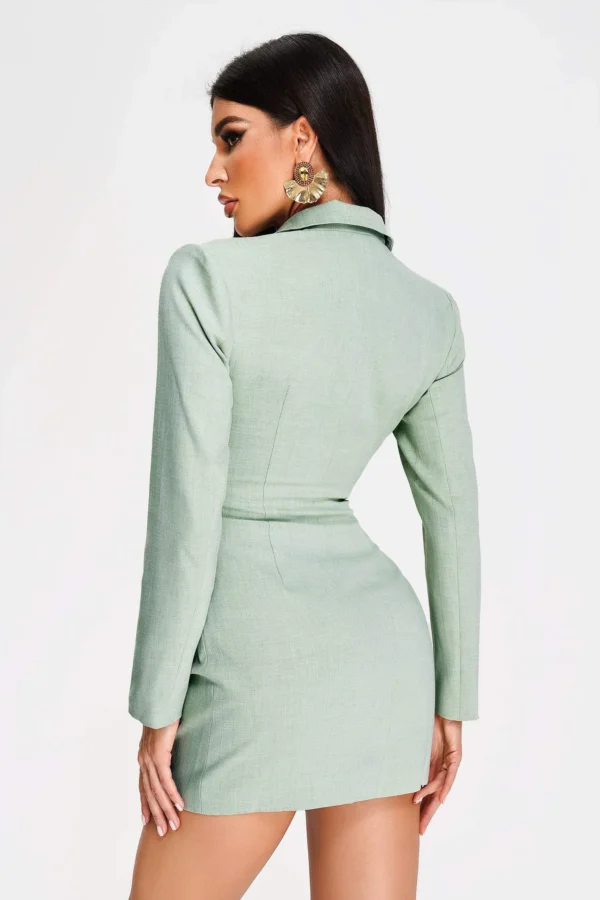 Viya Blazer Dress - Image 3